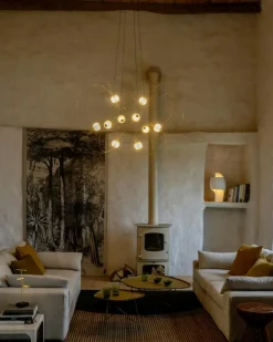 DCWéditions Ljuskronor & Takkronor-Munari Ljuskrona X8, Guld