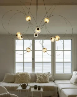 DCWéditions Ljuskronor & Takkronor-Munari Ljuskrona X8, Guld