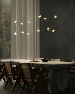 DCWéditions Ljuskronor & Takkronor-Munari Ljuskrona X8, Guld