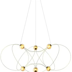 DCWéditions Ljuskronor & Takkronor-Munari Ljuskrona X8, Guld