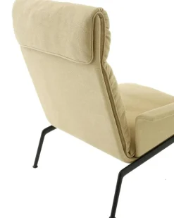 Muno LN17 Loungefåtölj Hög Rygg Med Armstöd, Warm Black / Hallingdal 0126