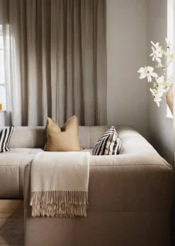 Decotique Hörnsoffor & Divansoffor|3-Sitssoffor-Mure 3-Sitssoffa Med Öppet Avslut Vänster, Moon White