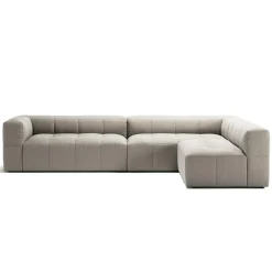 Mure 4-Sitssoffa Med Öppet Avslut Höger, Moon White