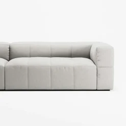 Mure 4-Sitssoffa Med Öppet Avslut Höger, Moon White