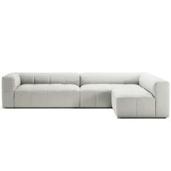 Mure 4-Sitssoffa Med Öppet Avslut Höger, Moon White