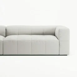 Mure 4-Sitssoffa Med Öppet Avslut Höger, Moon White