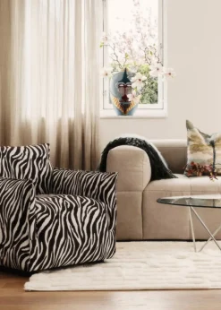 Mure 4-Sitssoffa Med Öppet Avslut Höger, Moon White