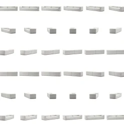 Decotique 4-Sitssoffor +-Mure 4-Sitssoffa, Sandshell Beige