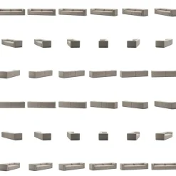 Decotique 4-Sitssoffor +-Mure 4-Sitssoffa, Sandshell Beige