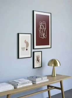 Hübsch Bordslampor-Mush Mini Bordslampa, Svart