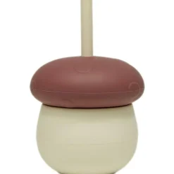 Mushroom Mugg Med Lock, Brun