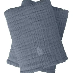 Muslin Amningshandduk 2-pack, Forest Lake Blue