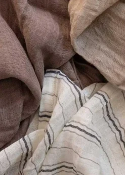 Muslin Babyfilt 3-pack, Blue Olive