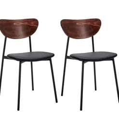 House Doctor Stolar-Must Stol 2-pack, Svart