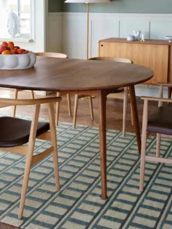 Mysore Matta 230x230 cm, Himmelsblå