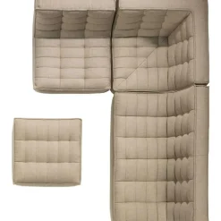 Ethnicraft Fotpallar|Modulsoffor-N701 Fotpall, Eco / Moss