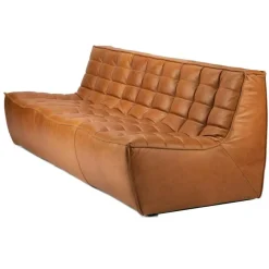 N701 Soffa, Beige 3-Sits