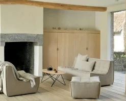 Ethnicraft Modulsoffor|2-Sitssoffor-N701 Soffa, Beige 2-Sits