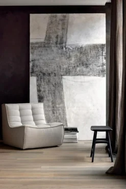 Ethnicraft Fåtöljer|Modulsoffor-N701 Soffa, Old saddle 1-Sits