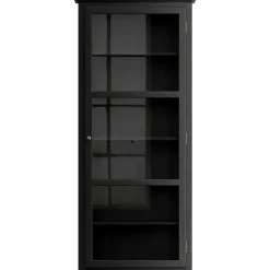 N4 Vitrinskåp, Anthracite