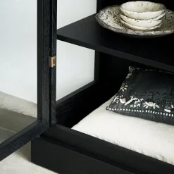 N1 Vitrinskåp, Grön