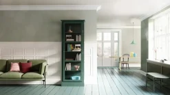 N1 Vitrinskåp, Grön