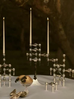 STOFF Nagel Tillbehör Ljusstakar & Ljuslyktor|Ljusstakar-Nagel Stativ, Krom