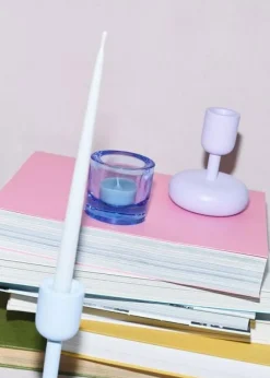 Iittala Ljusstakar-Nappula Ljusstake 183 mm, Aqua