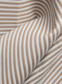 DIYTI Dynor För Utemöbler-Narrow Stripe Solsängsdyna 50x186 cm, Beige