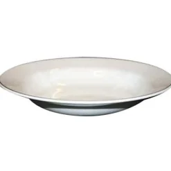 Natur Djup Tallrik 23 cm, Snövit