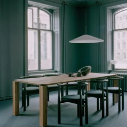 Nebra Pendel Vit, Ø40-75 cm