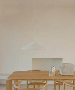 Nebra Pendel Vit, Ø40-75 cm