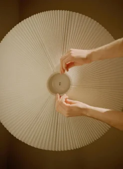 Nebra Pendel Vit, Ø40-75 cm