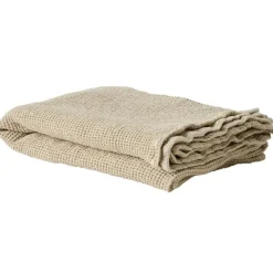 Tell Me More Handdukar & Badlakan-Nella waffle Handduk 100x150 cm, Taupe