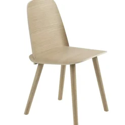 Muuto Stolar-Nerd Stol, Mörkbetsad Ek