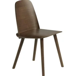 Muuto Stolar-Nerd Stol, Mörkbetsad Ek