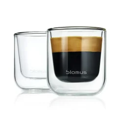 Blomus Espressokoppar-Nero Dubbelväggad Espresso Glas 2-Pack