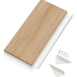 New Works Modulära Hyllsystem-Tidningshyllplan, Ek