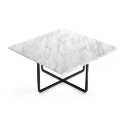 Ninety Soffbord 60 cm, Svart Underrede, Svart Marmor
