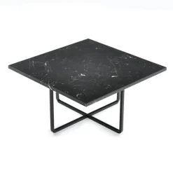 Ninety Soffbord 60 cm, Svart Underrede, Svart Marmor