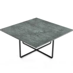 Ninety Soffbord 80 cm, Svart Underrede, Svart Marmor