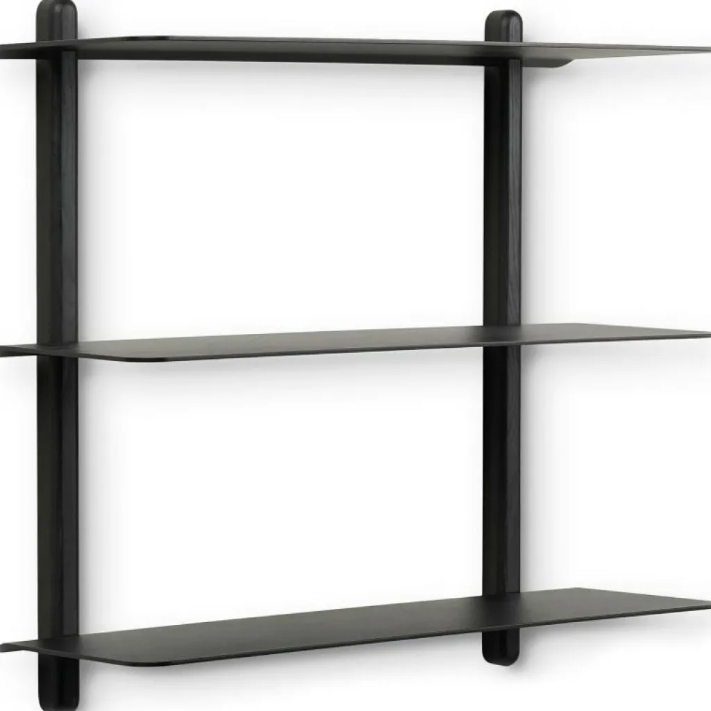 Gejst Vägghyllor-Nivo large A Vägghylla / Vit / Filter Oak