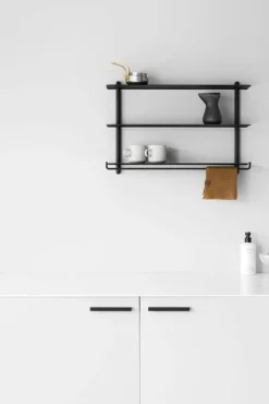 Gejst Vägghyllor-Nivo Vägghylla A, Ljus Ek / Vit