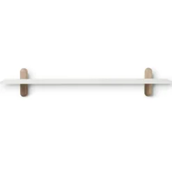 Gejst Vägghyllor-Nivo Vägghylla G, Ljus Ek / Vit