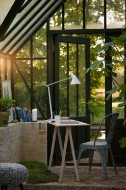 Louis Poulsen Skrivbordslampor|Bordslampor-NJP Bordslampa, Ljusgrå