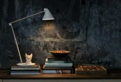 Louis Poulsen Skrivbordslampor|Bordslampor-NJP Bordslampa, Ljusgrå