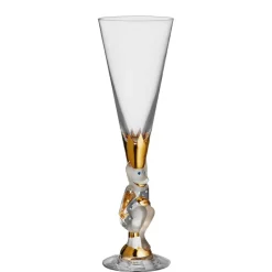 Orrefors Dricksglas-Nobel The Sparkling Devil Champagneglas 19 cl, Blå