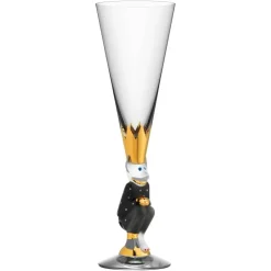 Orrefors Dricksglas-Nobel The Sparkling Devil Champagneglas 19 cl, Blå