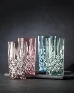 Nachtmann Highballglas & Longdrinkglas-Noblesse Longdrinkglas 37 cl 2-pack, Rose