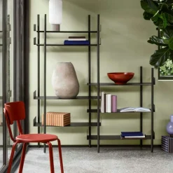 Nobuko Bokhylla 7 Hyllplan, Vit